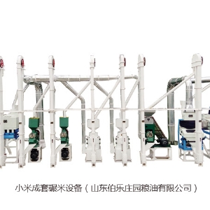 NZJ系列小米及雜糧成套碾米機(jī)設(shè)備